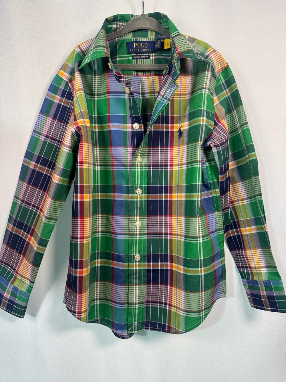 Ralph Lauren Multicolor Plaid Button-Up Shirt